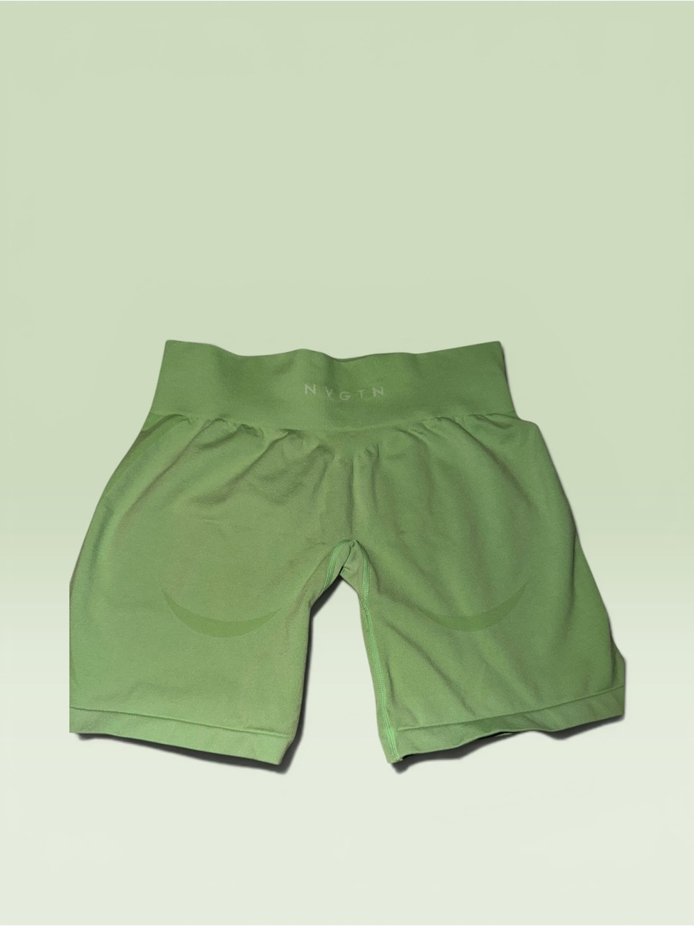 NVGTN Olive Green High-Rise Bike Shorts